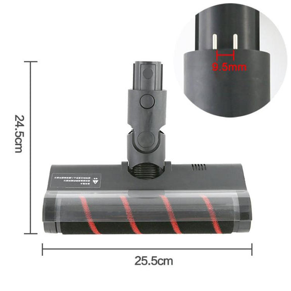 Soft Velvet Suction Head For Dreame V9 / V10 / V11 / V12 / V16 / T10 / T20 / T30 Vacuum Cleaner(Black)