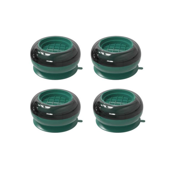 4pcs /Set Washing Machine Foot Pads Heightened Base for Refrigerators Furniture(Green)