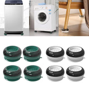 4pcs /Set Washing Machine Foot Pads Heightened Base for Refrigerators Furniture(Green)