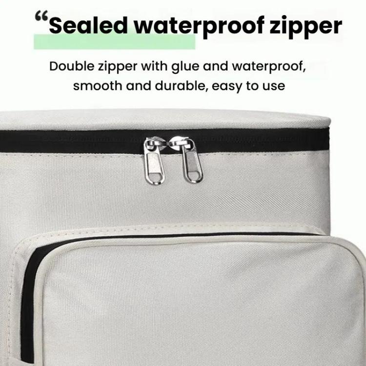 Electrical Motorcycle Waterproof Rear Backrest Hanging Bag Large Capacity Helmet Storage Bag(Black) - Bags & Luggages by PMc TechLife | Online Shopping South Africa | PMc TechLife | Buy Now Pay Later Mobicred