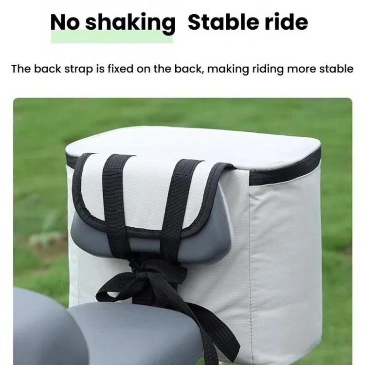 Electrical Motorcycle Waterproof Rear Backrest Hanging Bag Large Capacity Helmet Storage Bag(Black) - Bags & Luggages by PMc TechLife | Online Shopping South Africa | PMc TechLife | Buy Now Pay Later Mobicred