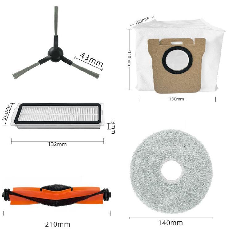 8pcs Rag For Xiaomi Robot Vacuum X20 Max Parts Accessories - free shipping - PMc TechLife - Order now!