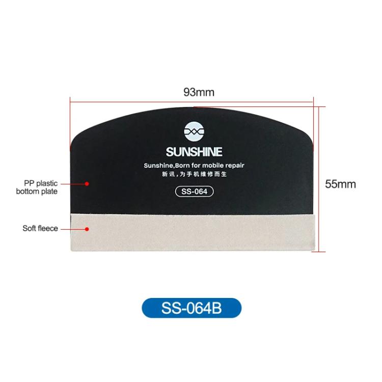 SUNSHINE SS-064B Mobile Phone Tablet PCs Protective Film Scraper Hydrogel Film Screen Scraper Card - free shipping - PMC TechLife - Order now!