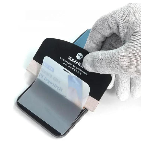 SUNSHINE SS-064E Mobile Phone Tablet PCs Protective Film Scraper Hydrogel Film Screen Scraper Card