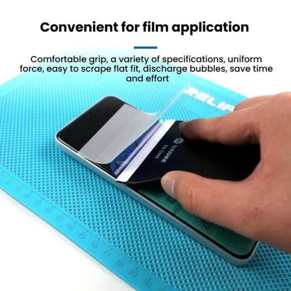 SUNSHINE SS-064D Mobile Phone Tablet PCs Protective Film Scraper Hydrogel Film Screen Scraper Card