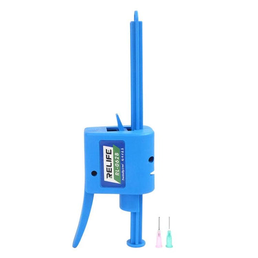 RELIFE RL-062B 30CC Manual Glue Tapper Cell Phone Repair Motherboard Soldering Oil Syringe Booster Tin Paste Syringe Pusher - free shipping - PMC Jewellery - Order now!
