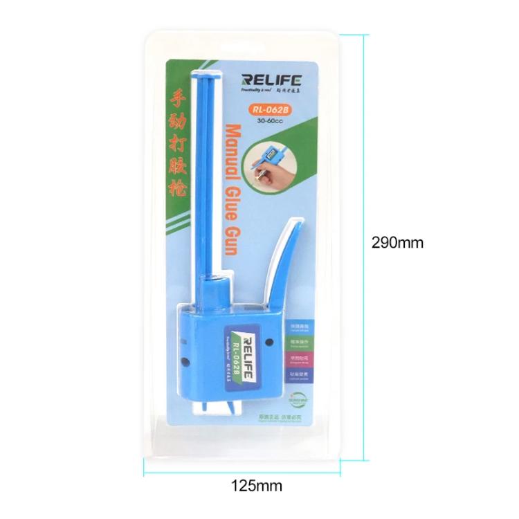 RELIFE RL-062B 30CC Manual Glue Tapper Cell Phone Repair Motherboard Soldering Oil Syringe Booster Tin Paste Syringe Pusher - free shipping - PMC Jewellery - Order now!