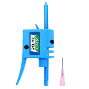 RELIFE RL-062C 3-5CC Manual Glue Tapper Cell Phone Repair Motherboard Soldering Oil Syringe Booster Tin Paste Syringe Pusher