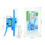 RELIFE RL-062C 3-5CC Manual Glue Tapper Cell Phone Repair Motherboard Soldering Oil Syringe Booster Tin Paste Syringe Pusher