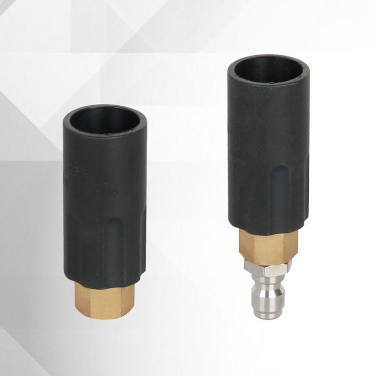 Universal High Pressure Spray Adjustable Nozzle Washer Cleaning Parts, Connector: 1/4 Quick Plug