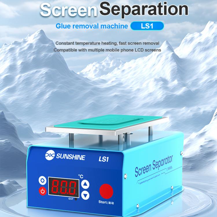 SUNSHINE LS1 Mobile Phone LCD Screen Repair Heated Separator Curved Straight Screen Frame Removal Machine - free shipping - PMC Jewellery - Order now!