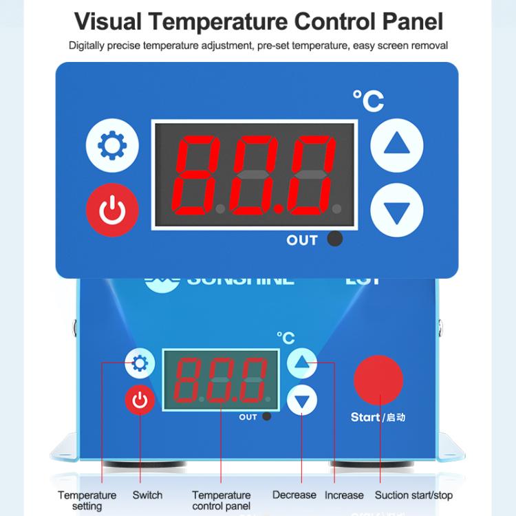 SUNSHINE LS1 Mobile Phone LCD Screen Repair Heated Separator Curved Straight Screen Frame Removal Machine - free shipping - PMC Jewellery - Order now!