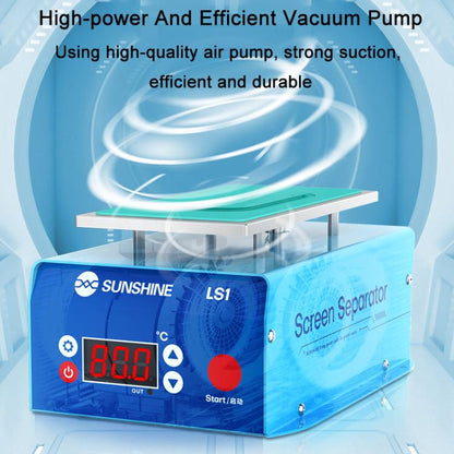 SUNSHINE LS1 Mobile Phone LCD Screen Repair Heated Separator Curved Straight Screen Frame Removal Machine - free shipping - PMC Jewellery - Order now!