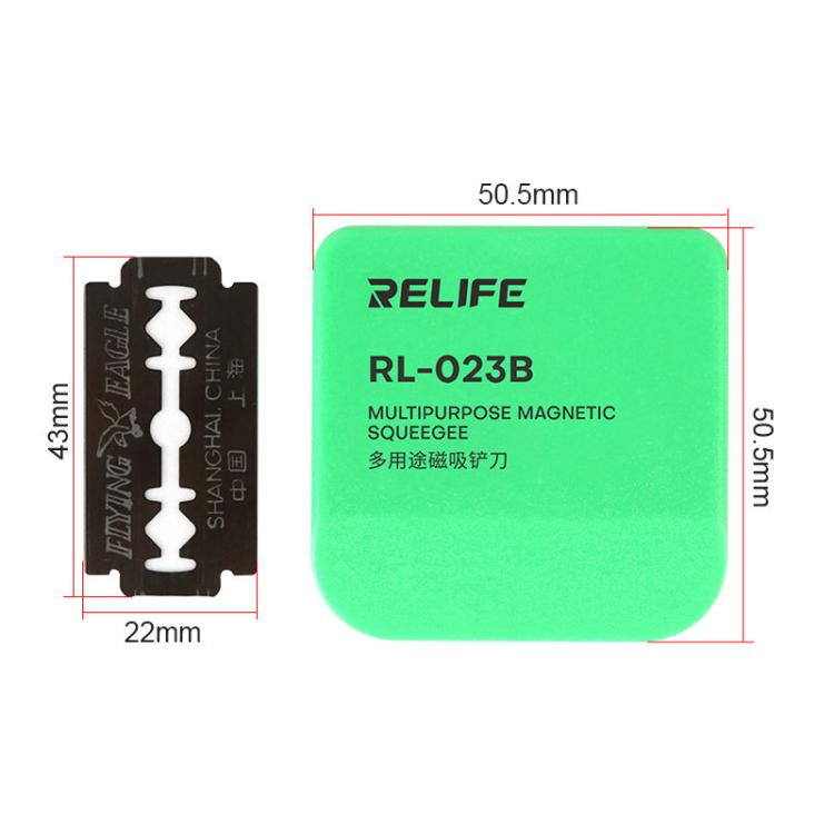 RELIFE RL-023B Multi-purpose Magnetic Spatula LCD Screen Degumming Glass Cleaning Knife - free shipping - PMC Jewellery - Order now!
