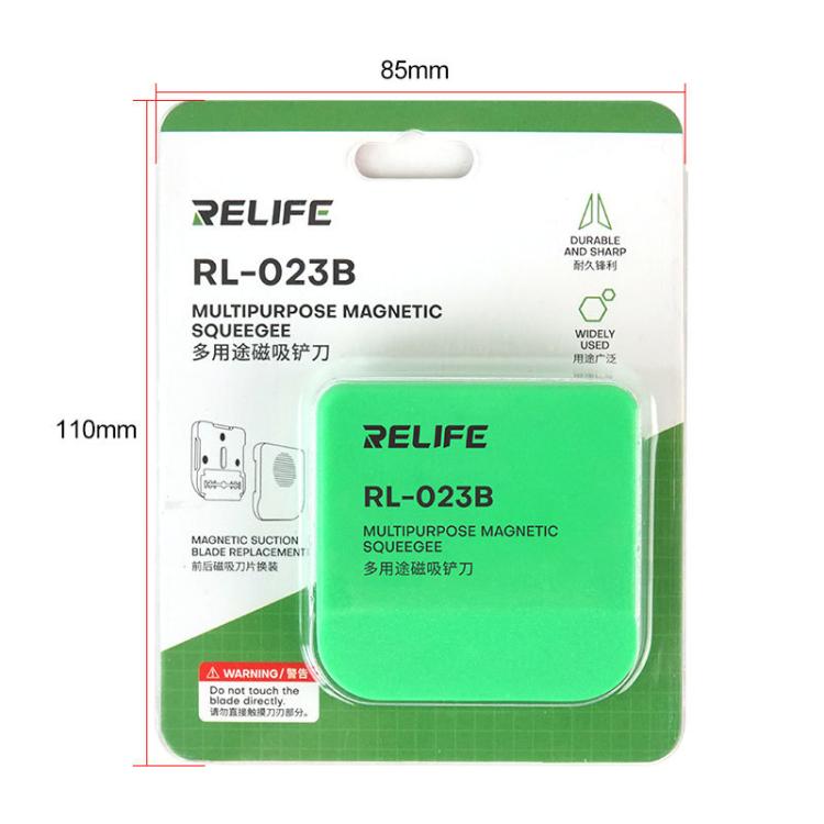 RELIFE RL-023B Multi-purpose Magnetic Spatula LCD Screen Degumming Glass Cleaning Knife - free shipping - PMC Jewellery - Order now!
