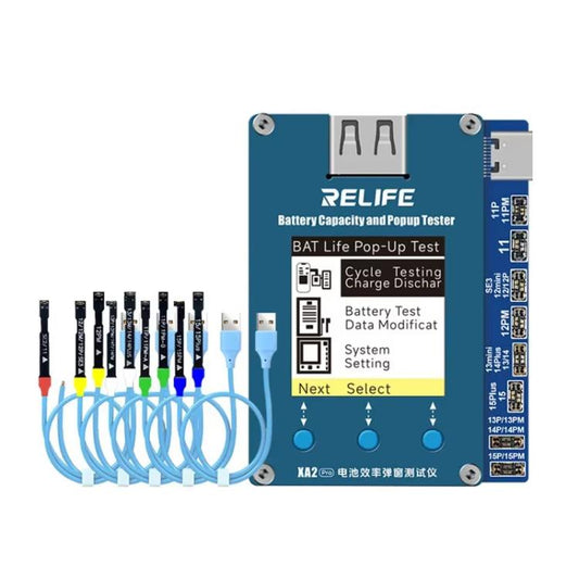 RELIFE XA2 Pro Battery Health Rate Tester No External Cable Battery Efficiency Popup Tester - free shipping - PMC Jewellery - Order now!