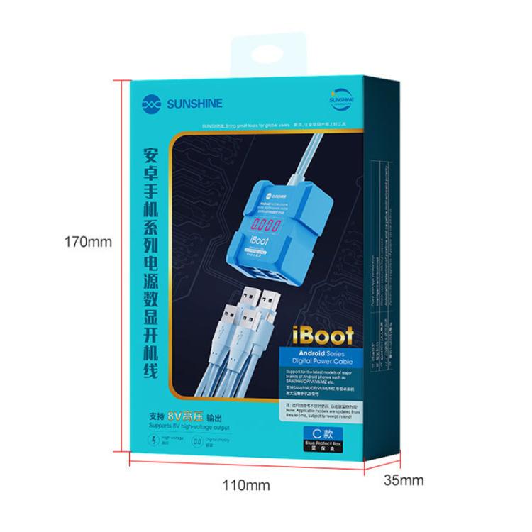 SUNSHINE iBoot C For Android 8V High Voltage Power Supply Test Boot Line Cell Phone Repair Tool Battery Cable HW Boot Cable - free shipping - PMC Jewellery - Order now!