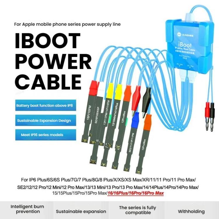 SUNSHINE iBoot A For iPhone Battery Power Supply Test Boot Cable Cell Phone Repair Boot Control Line - free shipping - PMC Jewellery - Order now!