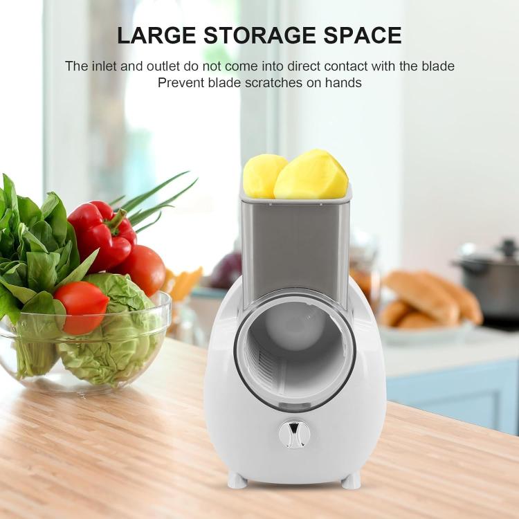 CY-661 3-in-1 Kitchen Multifunctional Roller Electric Vegetable Cutter, Spec: Green EU Plug - Cutter & Peeler by PMc TechLife | Online Shopping South Africa | PMc TechLife | Buy Now Pay Later Mobicred