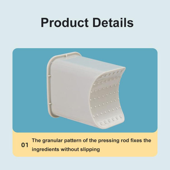 CY-661 3-in-1 Kitchen Multifunctional Roller Electric Vegetable Cutter, Spec: White US Plug