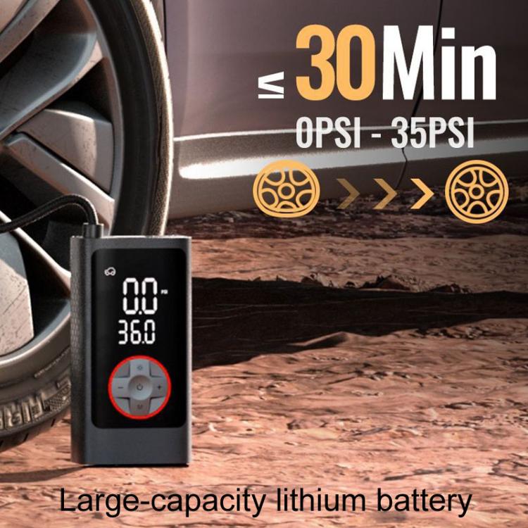 ATJ-004 Smart Wireless Digital Display Portable Car Tire Pump Multi-Function Inflator(Lithium Battery Model) - Inflatable Pump by PMc TechLife | Online Shopping South Africa | PMc TechLife | Buy Now Pay Later Mobicred