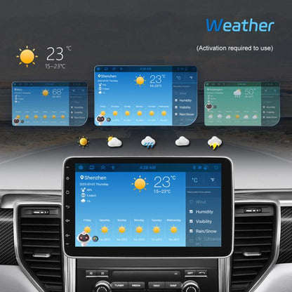 4+64G 10 Inch Android 13.0 Universal Player Car Reversing Center Control Integrated Machine(Standard) - Car MP3 & MP4 & MP5 by PMC Jewellery | Online Shopping South Africa | PMC Jewellery | Buy Now Pay Later Mobicred