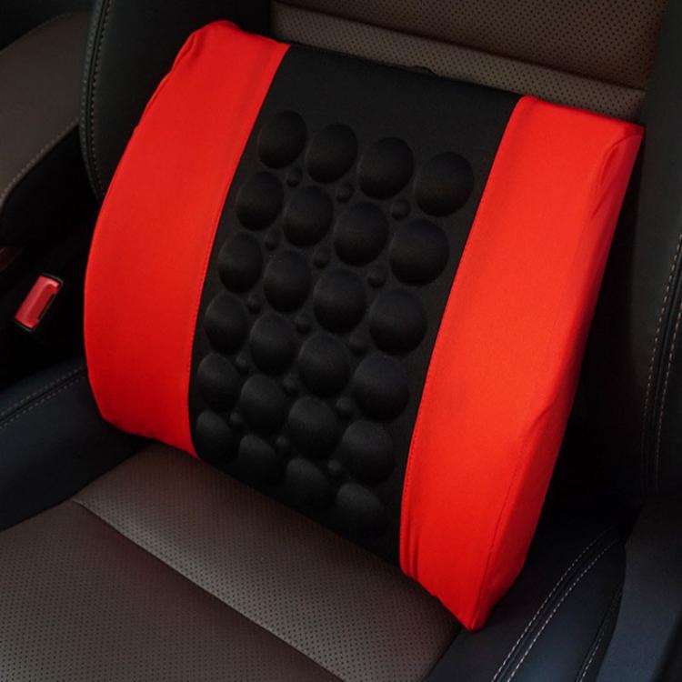 Automotive Universal Electrical Massage Lumbar Cushion Car Lumbar Support Pad(Black) - Seat Accessories by PMc TechLife | Online Shopping South Africa | PMc TechLife | Buy Now Pay Later Mobicred