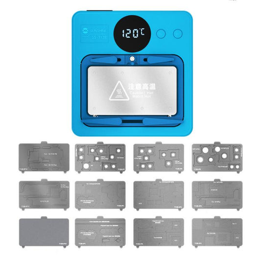 SUNSHINE SS-T12B 13 In 1 Mobile Phone Motherboard Smart Repair Heating Platform Kit Support IP7G-16PM/Android Universal - free shipping - PMC Jewellery - Order now!