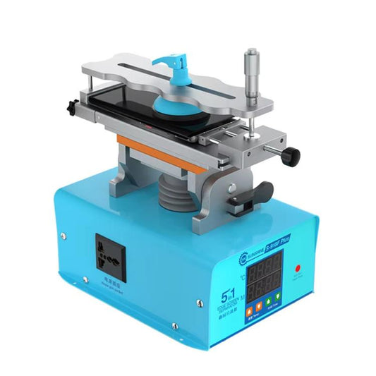 SUNSHINE S-918F Plus 5 In 1 Curved Screen Separator Mobile Phone LCD Screen Repair Separator Heating Platform(EU Plug) - free shipping - PMC Jewellery - Order now!
