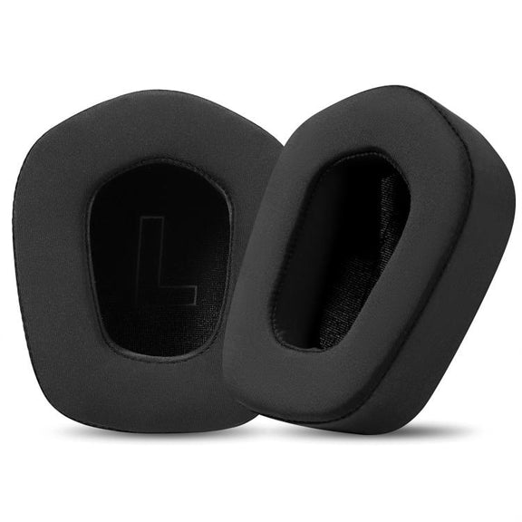 For Logitech G733 LIGHTSPEED Headset 1pair Ear Pads Sponge Soft Cushion, Color: Black