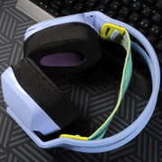 For Logitech G733 LIGHTSPEED Headset 1pair Ear Pads Sponge Soft Cushion, Color: Blue