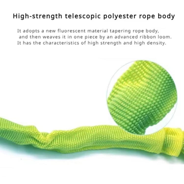Emergency Elastic Retractable Double Layer Auto Elastic Car Tow Rope
