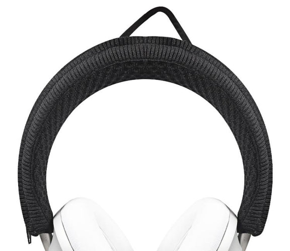 For BOSE NC700 Headphone Knitted Headbeam Cover Headband Protective Cushion(Black)