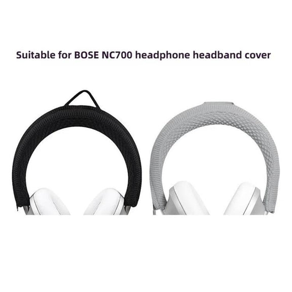 For BOSE NC700 Headphone Knitted Headbeam Cover Headband Protective Cushion(Black)