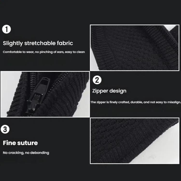 For BOSE NC700 Headphone Knitted Headbeam Cover Headband Protective Cushion(Gray)
