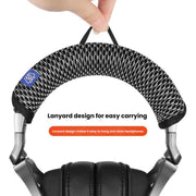 For ASUS ROG Delta S Headphone Head Beam Cover Headband Cushion(White Grid)