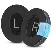 For Bose NC700 Headphone 1pair Ice Gel Ear Pads Earmuffs Protective Cover(Honeycomb Ice Black Blue)