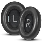 For Bose NC700 Headset 1pair Lambskin Earpads Sponge Cover Earmuffs(Black)