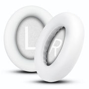 For Bose NC700 Headset 1pair Lambskin Earpads Sponge Cover Earmuffs(White)