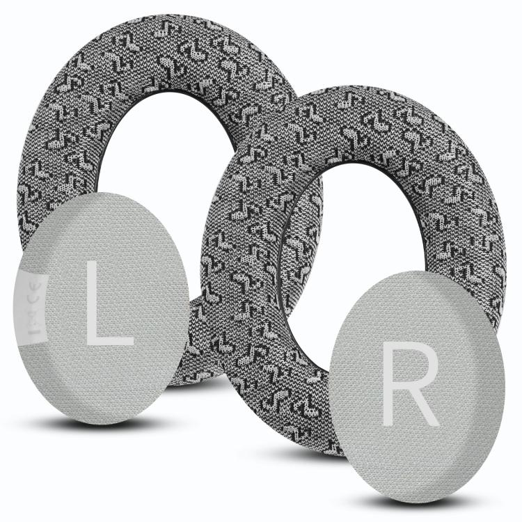 For BOSE NC700 Headphone 1pair Ear Pads Musical Note Design Cloth Ear Cushions(Yellow) - Earmuff & Pad by PMc TechLife | Online Shopping South Africa | PMc TechLife | Buy Now Pay Later Mobicred