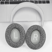 For BOSE NC700 Headphone 1pair Ear Pads Musical Note Design Cloth Ear Cushions(Yellow)