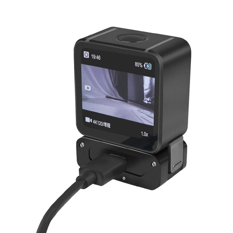 For DJI Osmo Action 2 Camera Magnetic Charging Base with 1/4 Inch & Arri Hole, Spec: Set C