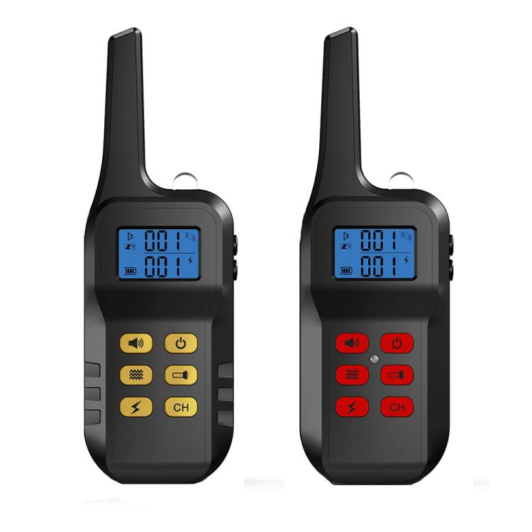 T720 1000m Pet Intelligent Electric Shock Remote Control Dog Training Device(Yellow)