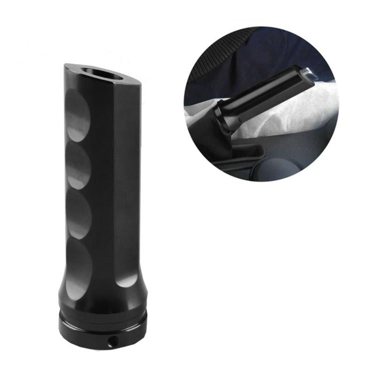 Car Modified Sluminum Slloy Handbrake Cover Universal Handbrake Handle Protector(Black) - Shift Knob by PMc TechLife | Online Shopping South Africa | PMc TechLife | Buy Now Pay Later Mobicred