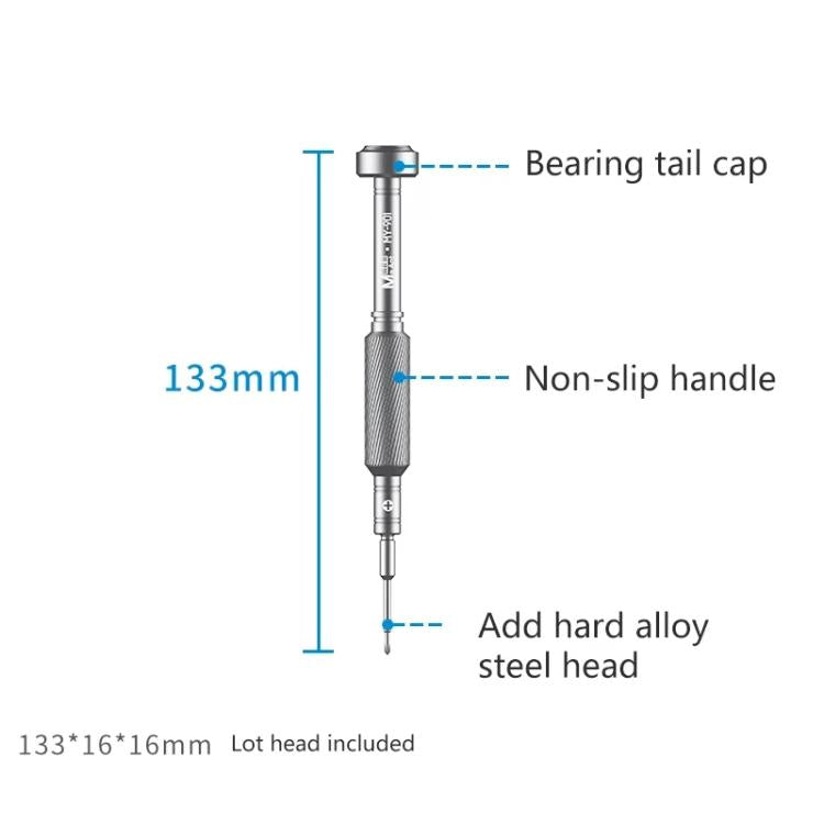 MaAnt MY-901 High-precision Screwdriver Mobile Phone Repair Disassembly Tools, Style: Triangle - free shipping - PMC TechLife - Order now!