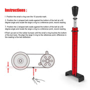 Motorcycle Belt Tension Test Tool For Belt Replacement / Adjustment Or Wheel Repair(Gold)