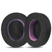 For SteelSeries Arctis Nova Pro 1 / 3 / 7 Headphone 1pair Earpads Earmuffs Sponge Cover Wireless Weaving