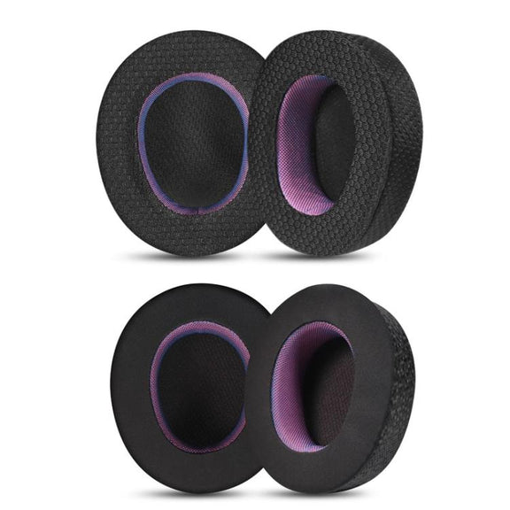 For SteelSeries Arctis Nova Pro 1 / 3 / 7 Headphone 1pair Earpads Earmuffs Sponge Cover Wired Weaving