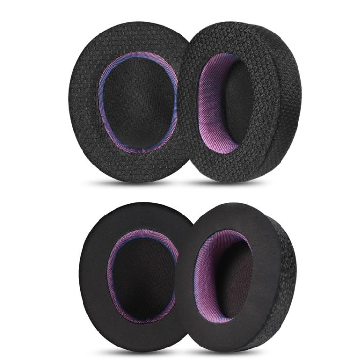 For SteelSeries Arctis Nova Pro 1 / 3 / 7 Headphone 1pair Earpads Earmuffs Sponge Cover Wired Weaving