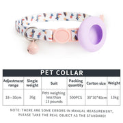 For Airtag Tracker Protective Case Cat Collar GPS Locator Protective Case With Bell(Blue Gradient)